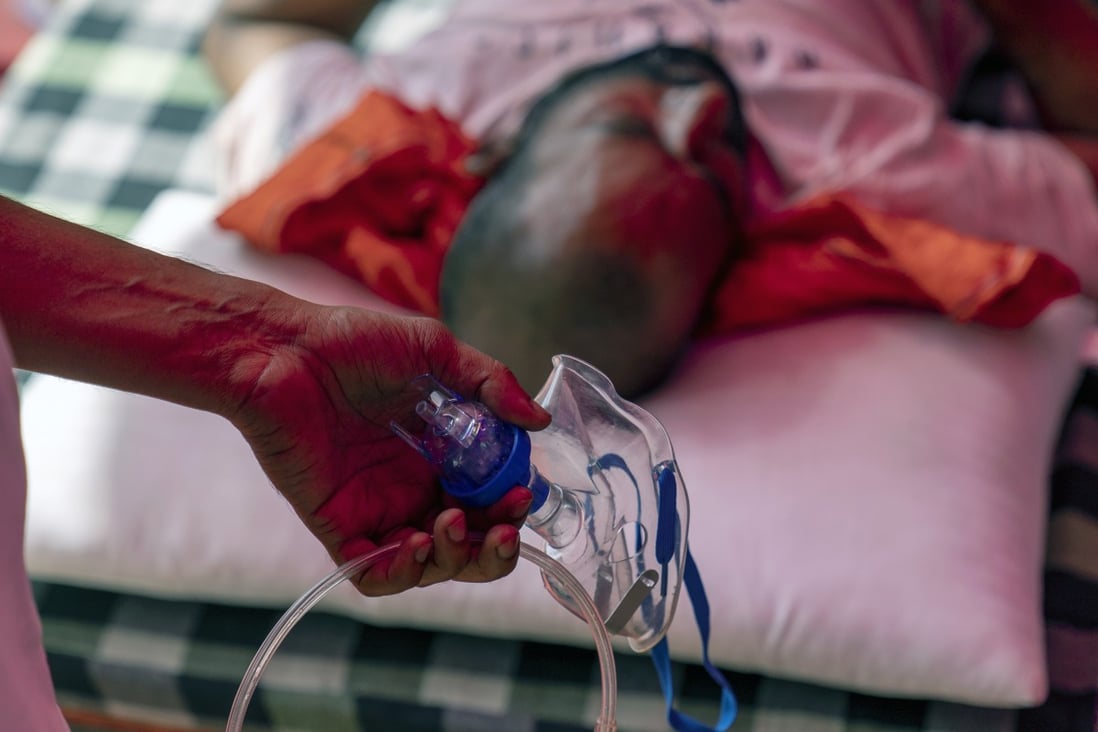 A lack of oxygen and hospital beds have created desperate circumstances in India, the world’s latest epicentre of the Covid-19 pandemic. Photo: Bloomberg