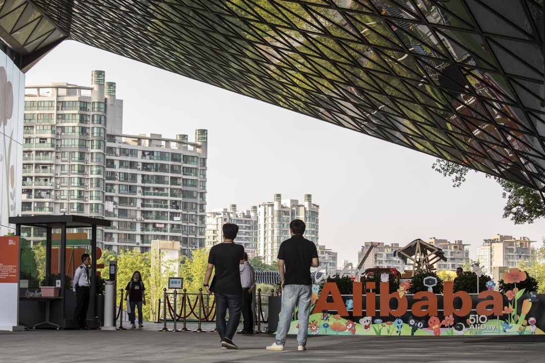 Alibaba Group Holding remains positive about the growth of China’s consumption economy, which is benefiting from the acceleration of digitalisation in all aspects of life and work. Photo: Bloomberg