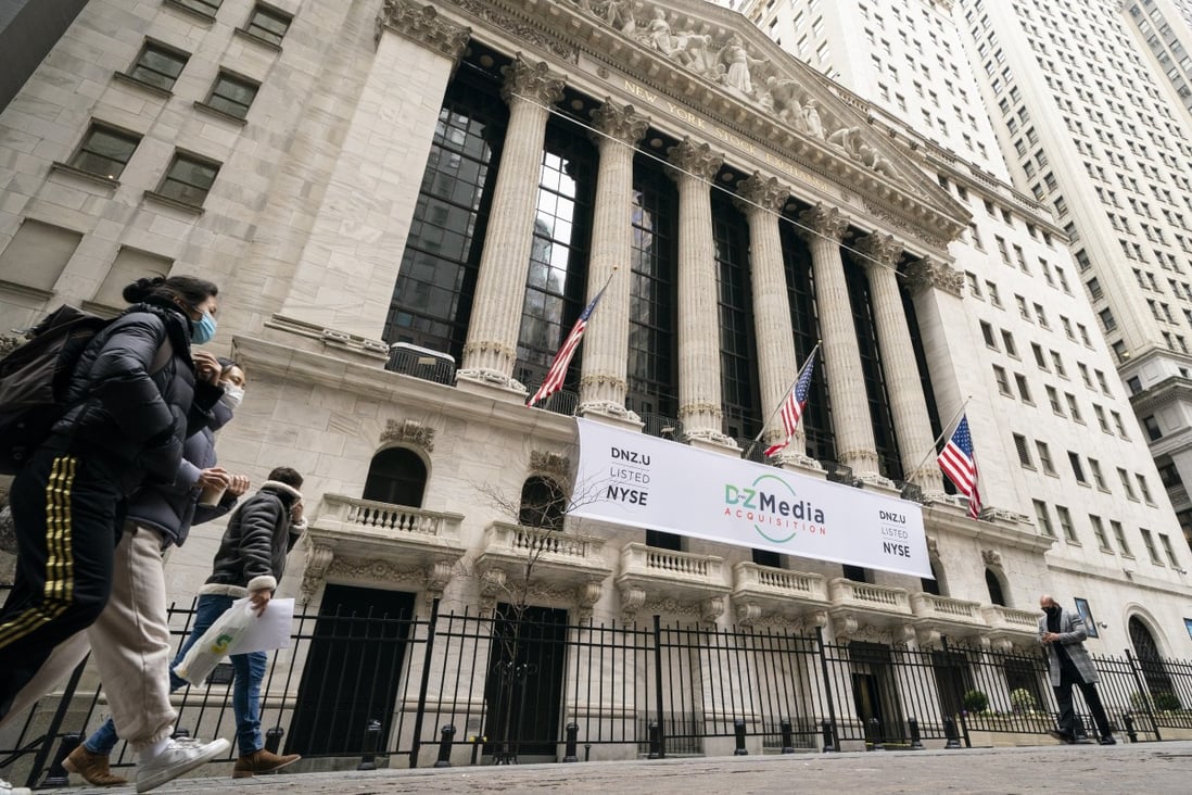The Public Company Accounting Oversight Board has proposed a draft rule in relation to a new US law that could lead to Chinese companies being delisted from American bourses, such as the New York Stock Exchange (above). Photo: AP Photo