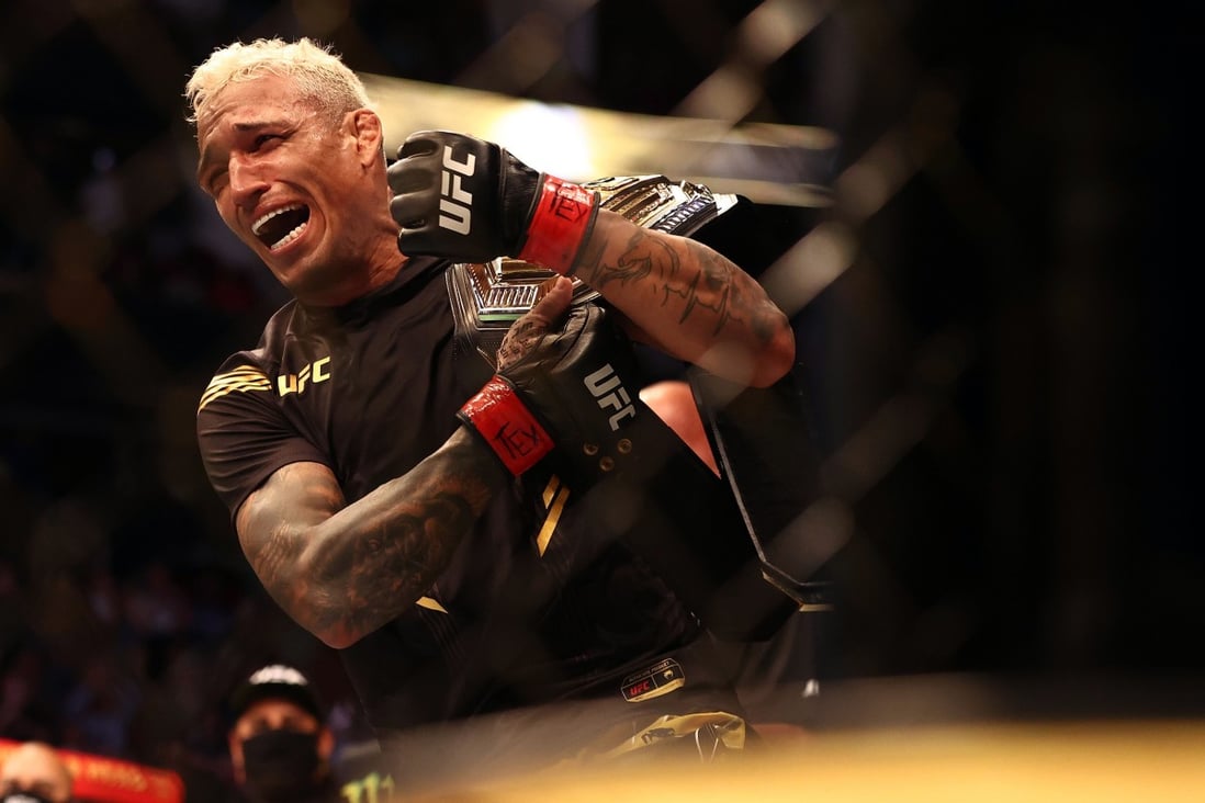 Ufc 262 Charles Oliveira Knocks Out Michael Chandler To Claim Lightweight Title In Thrilling Comeback Win South China Morning Post