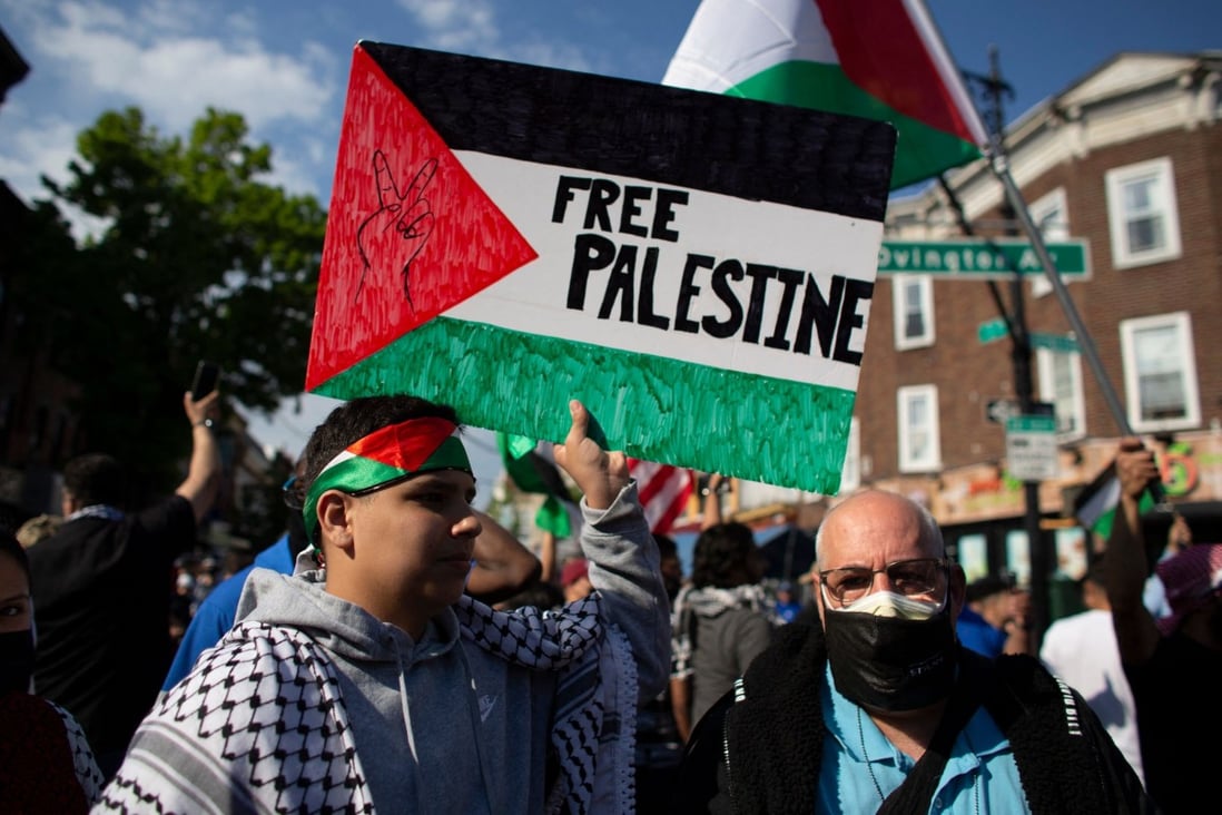 Download Thousands Rally In Europe Us Cities In Support Of Palestinians As Gaza Violence Rages South China Morning Post