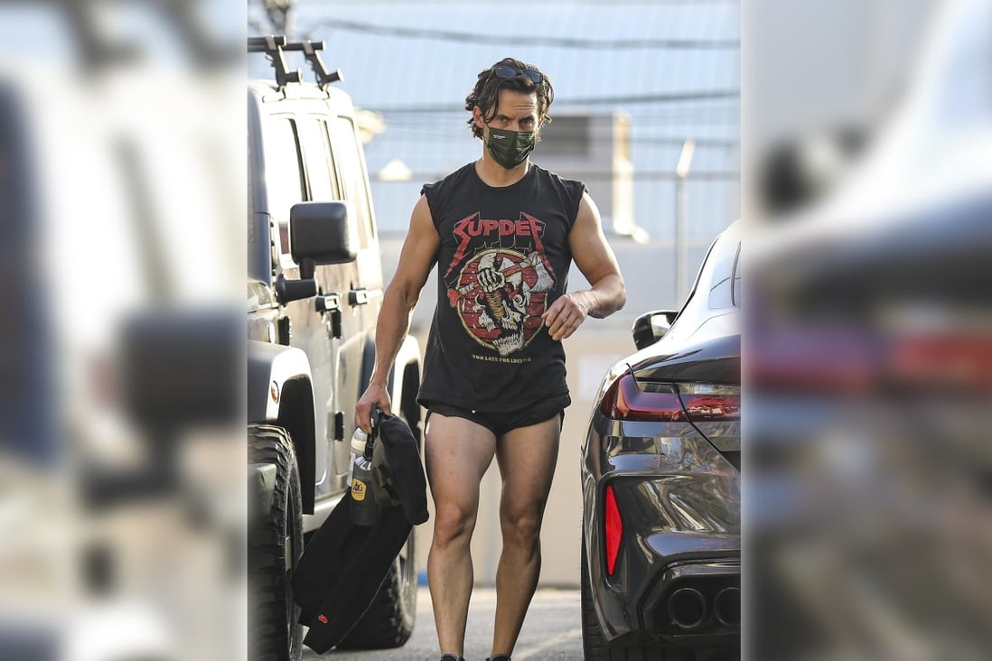 Short shorts are going mainstream. US actor Milo Ventimiglia caused a social media storm when this photo went viral recently. Photo: Backgrid