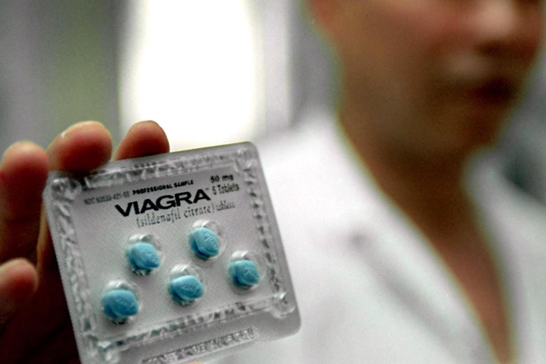 Troubling levels of anti-impotence drugs including Viagra have been found in Seoul’s waste water. Photo: AFP