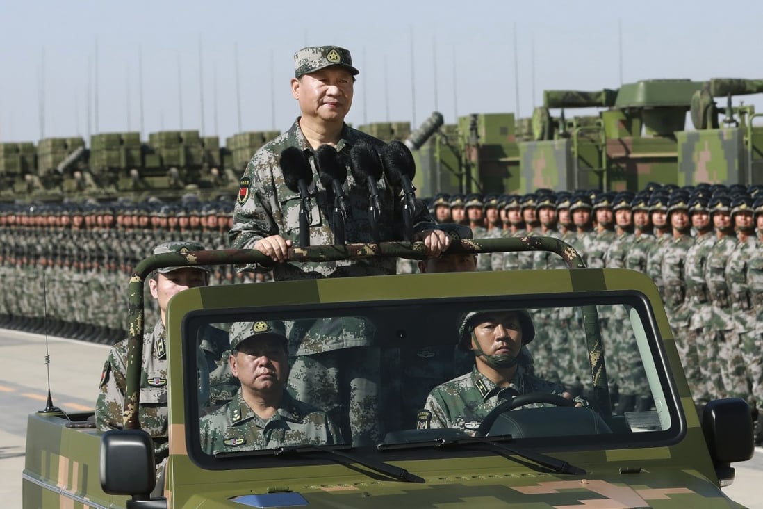 President Xi Jinping headed a commission to shake up the PLA and in 2016 he was named “commander-in-chief” of the armed forces. Photo: Xinhua via AP
