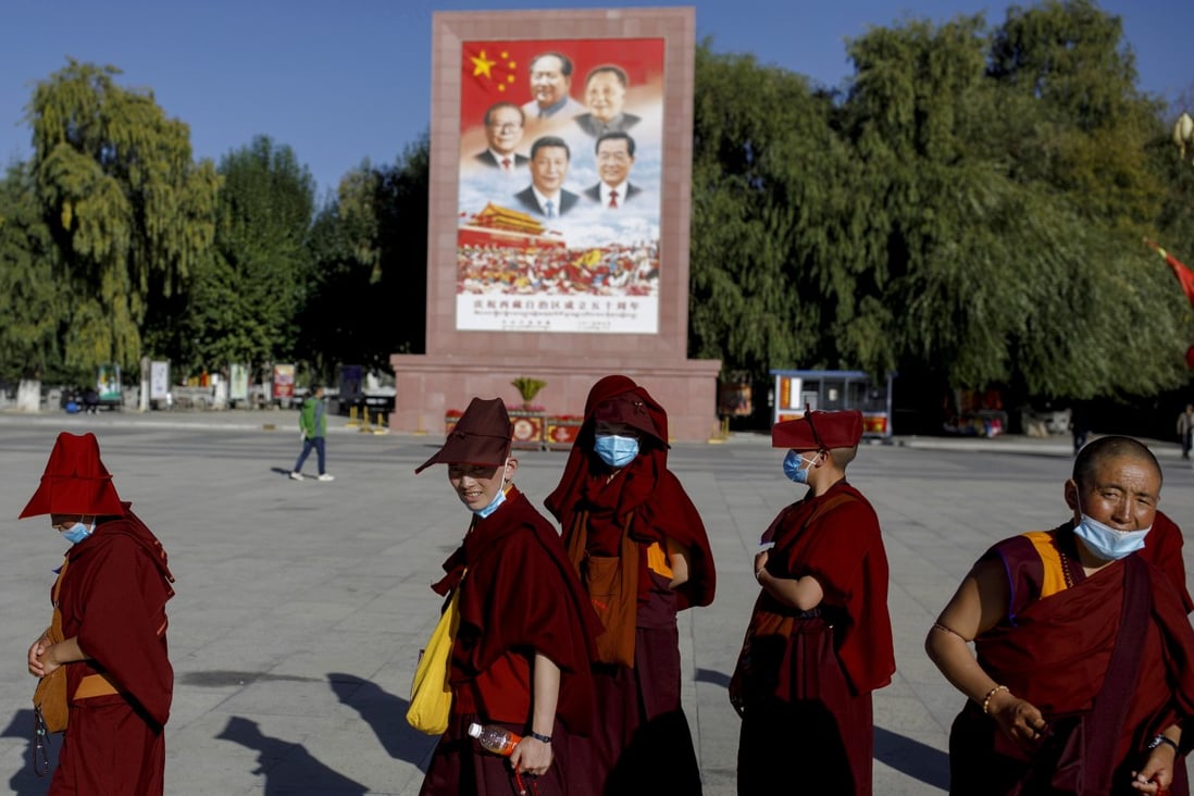 Tibet party secretary Wu Yingjie says China must pursue further “Sinicisation of religion”. Photo: Reuters