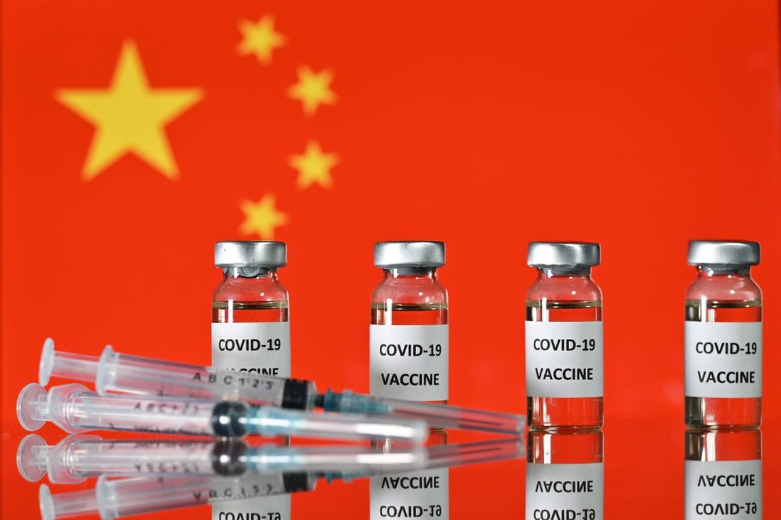 China has administered about 585 million coronavirus vaccine doses. Photo: AFP