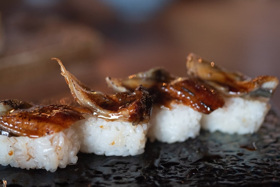 Critically endangered and endangered eels are being sold in Hong Kong sushi restaurants. Photo: Shutterstock