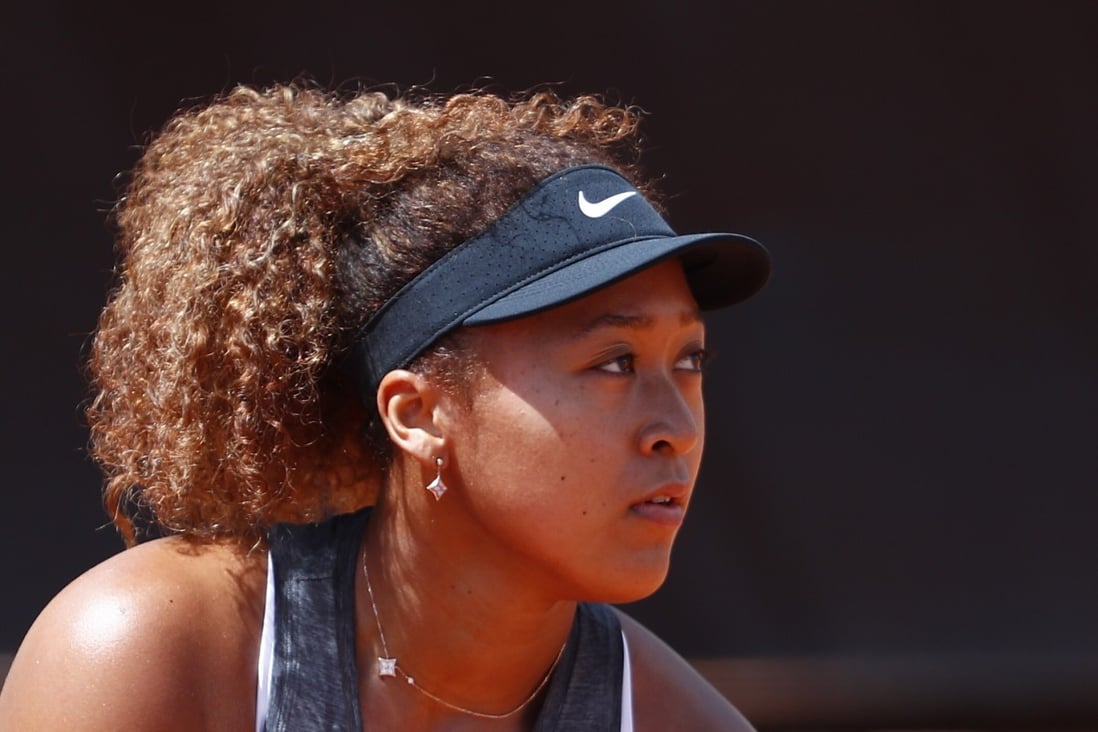 Japan’s Naomi Osaka pictured at the 2021 Italian Open. Photo: Reuters