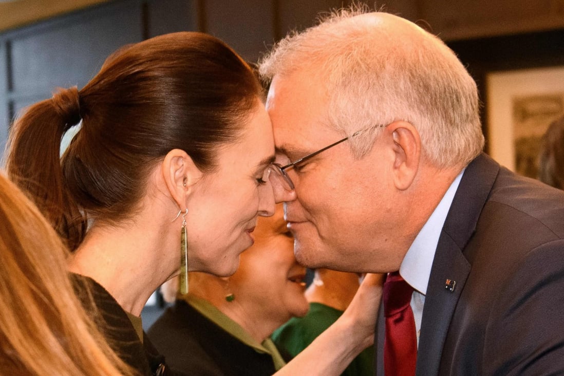 Australian Prime Minister Scott Morrison met New Zealand’s Prime Minister Jacinda Ardern last week. Photo: AFP