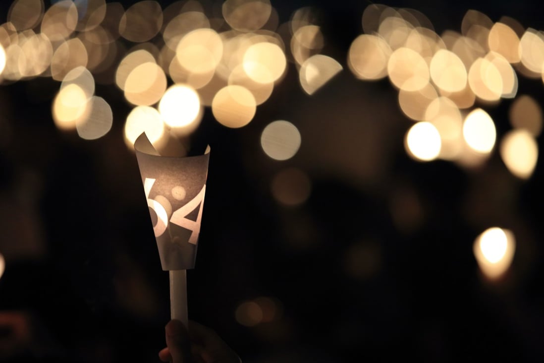 Thousands of people have traditionally attended the annual June 4 candlelight vigil in Victoria Park.