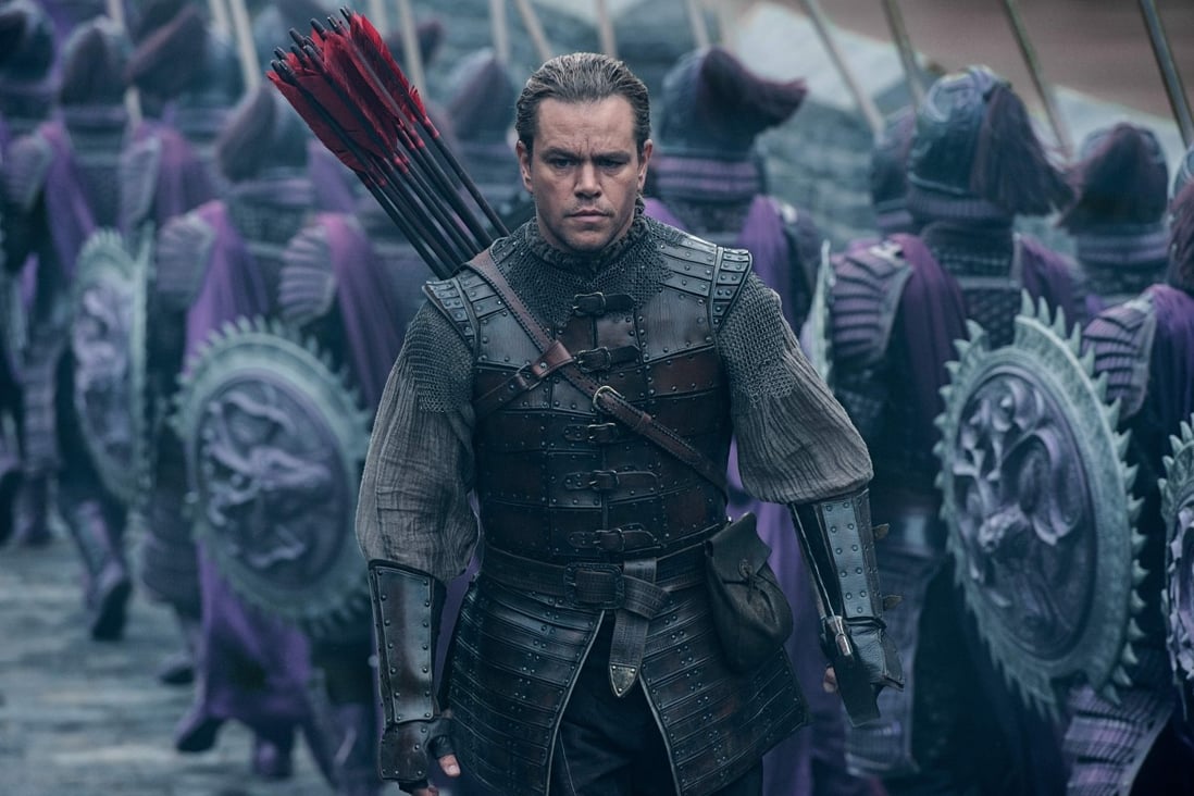 Matt Damon in a scene from The Great Wall. The most expensive film ever shot on Chinese soil, it lost US$75 million worldwide.