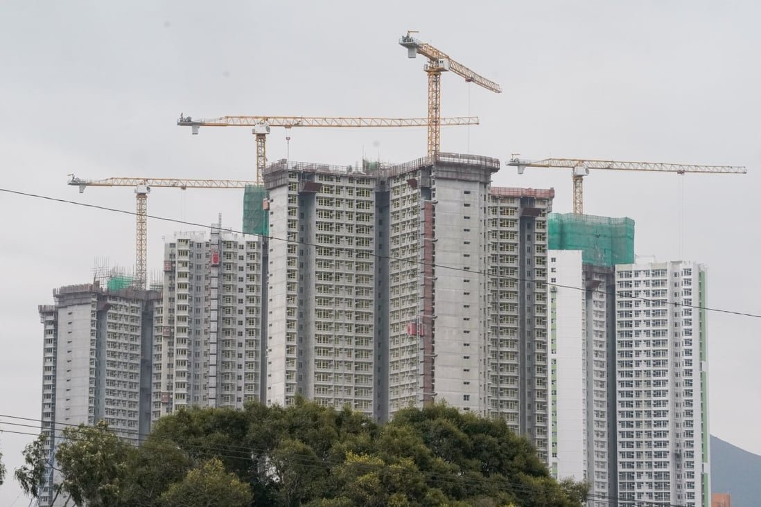 The Housing Authority’s Queen’s Hill project in Fanling is expected to house 30,000 people. Photo: Felix Wong