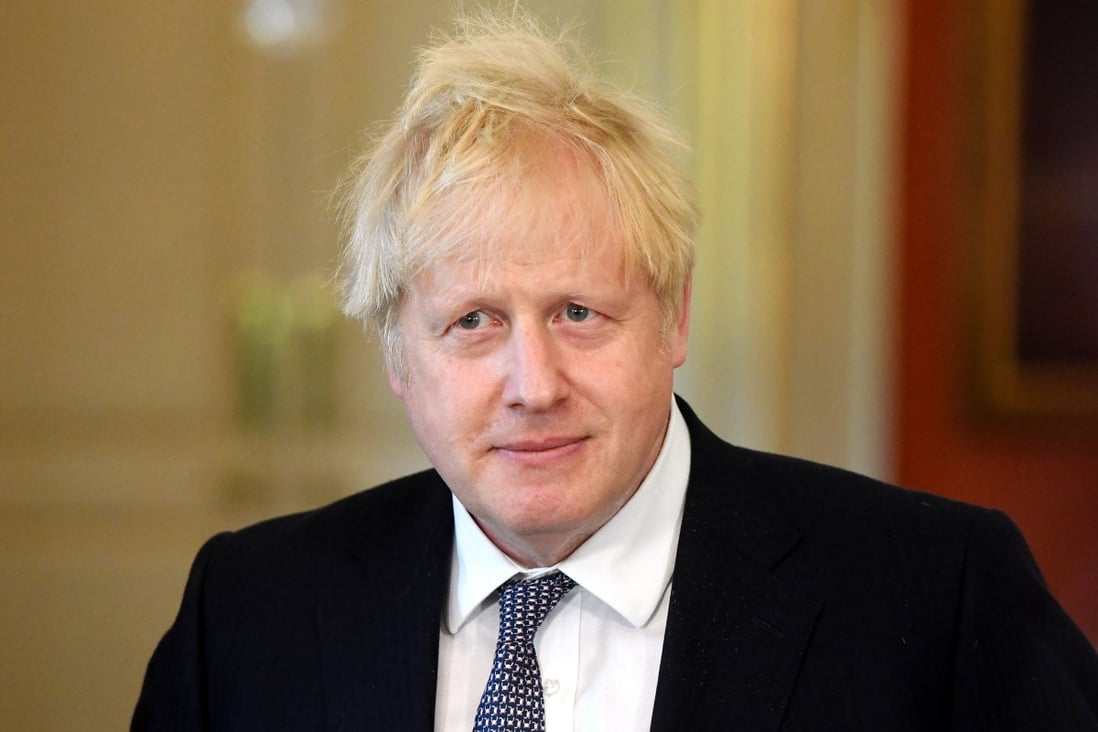 British Prime Minister Boris Johnson in London, Britain on Wednesday. Photo: EPA-EFE