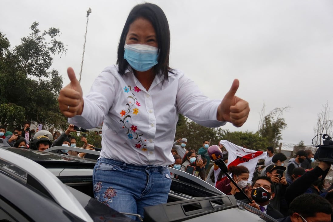 Peruvian presidential candidate Keiko Fujimori. Photo: AFP
