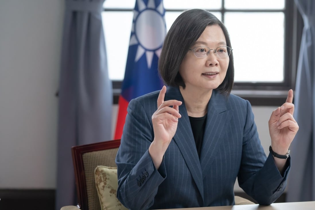 The government of Taiwanese leader Tsai Ing-wen did not act quickly to sign contracts with vaccine makers, so it was unprepared when the island’s first large-scale outbreak began last month. Photo: Handout