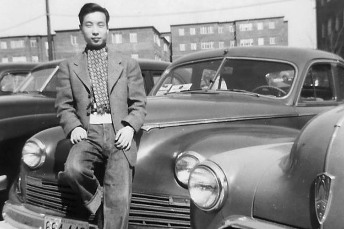 Chi Wang with his Packard car in Maryland, the US. In his new memoir, Wang charts the highs and lows of China-US relations from 1949 to the present day. Photo: Courtesy Chi Wang