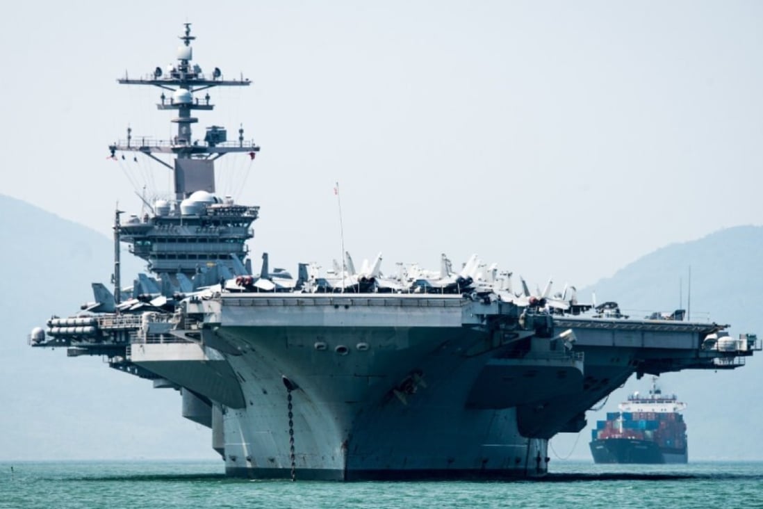 China-US tension: aircraft carrier tag team shows America strengthening ...