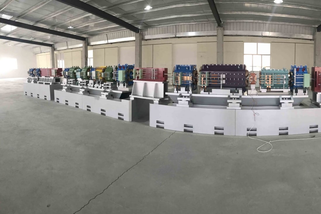 A mock-up module of a standard cell of a Heps storage ring. Photo: Handout