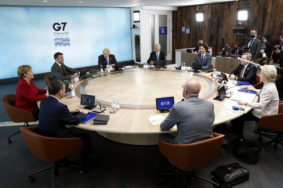 The Group of 7 advanced economies agreed in June on a minimum tax rate of at least 15 per cent. The broader agreement will go to the Group of 20 major economies for political endorsement at a meeting in Venice next week. Photo: AP