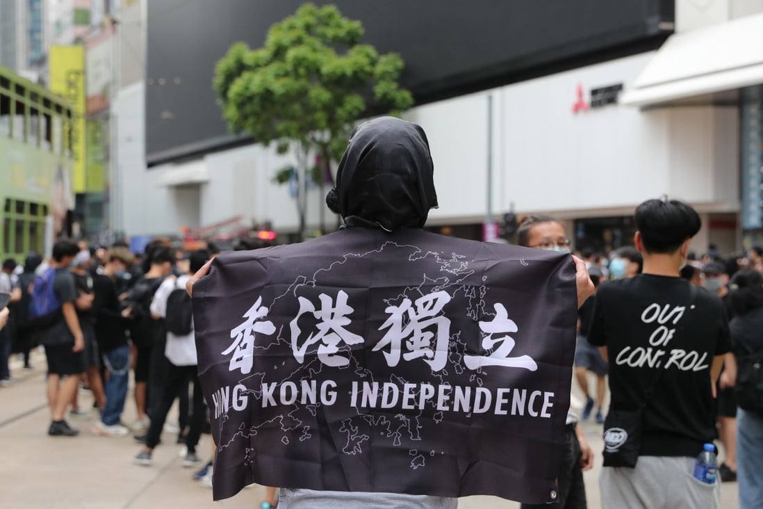 Pro-independence supporters have been backing their cause through other means than protests since the national security law’s imposition, a senior Hong Kong official says. Photo: Sam Tsang