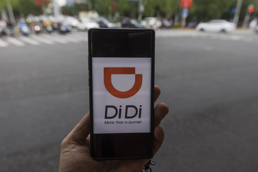 Days after Didi Chuxing debuted on the New York Stock Exchange, Chinese regulators accused the ride-hailing service provider of improper collection and usage of user information, and ordered its temporary removal from app stores. Photo: EPA-EFE