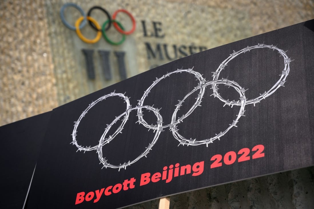 The motion calls for a diplomatic boycott of the Beijing Winter Olympics. Photo: AFP