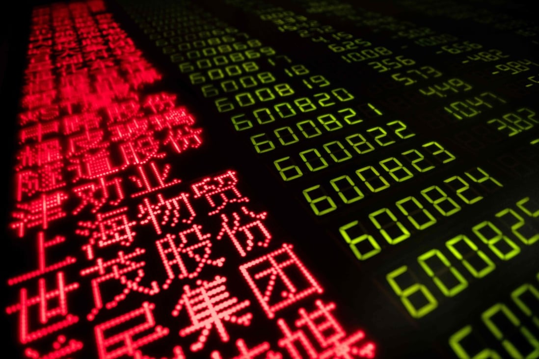 A sell-off in Hong Kong has lopped about US$245 billion from Hang Seng Tech Index members this month. Photo: AFP