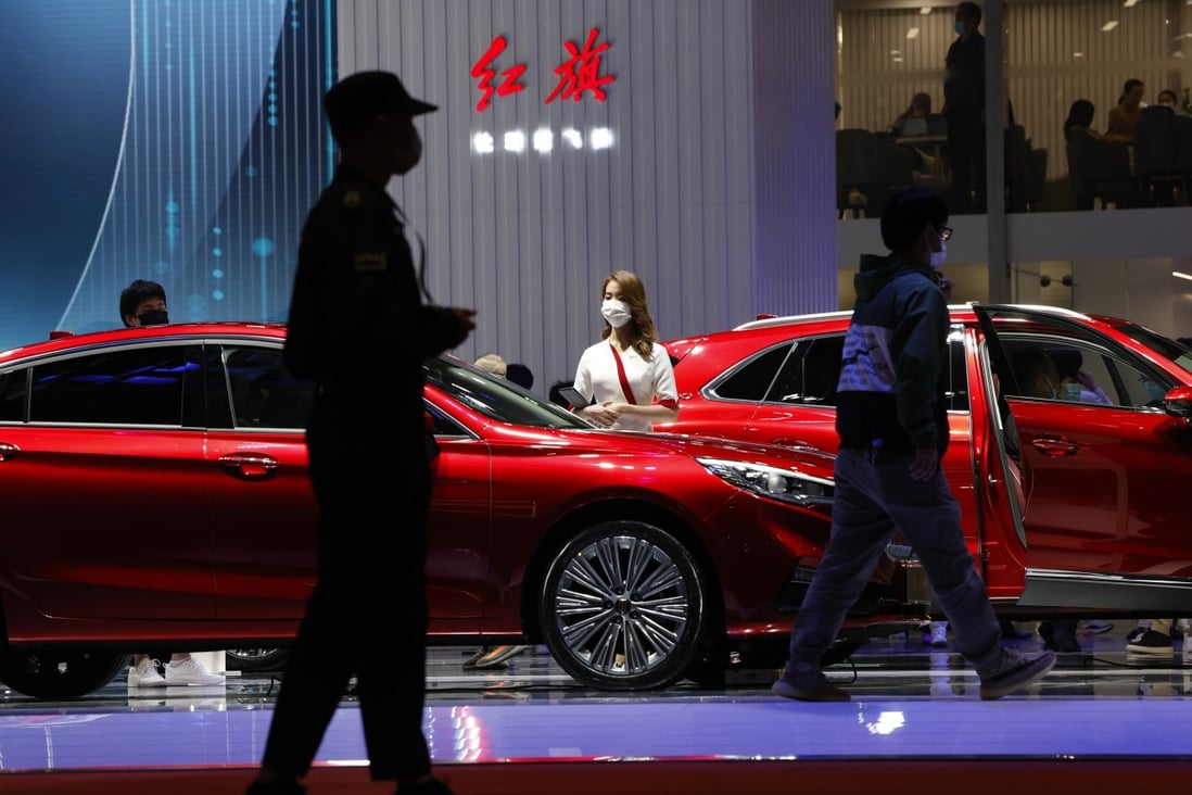 China sold 12.89 million vehicles between January and June, up 25.6 per cent from the same period a year earlier. Photo: AP