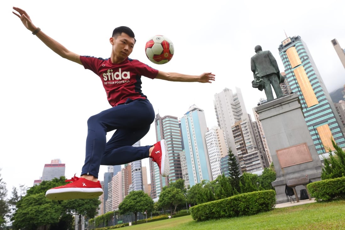 Freestyle footballer Tony Ma Wai-ching wants make Kong people smile at upcoming world | South China Morning Post