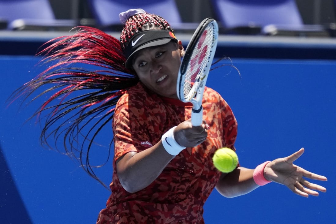 tokyo olympics naomi osaka draws chinas zheng saisai novak djokovic