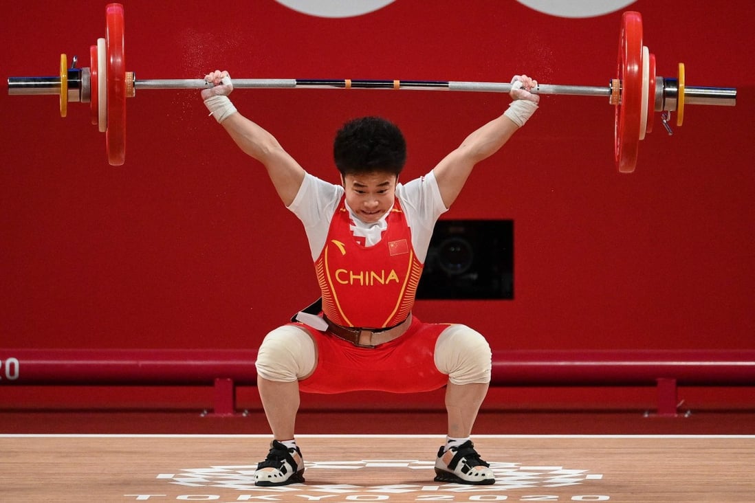 Tokyo Olympics: record-breaker Hou Zhihui wins China's second gold of Games in weightlifting | South China Morning Post