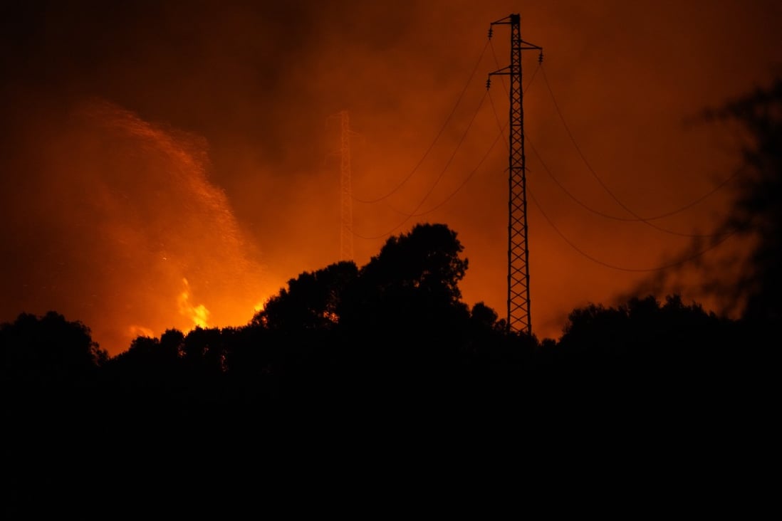 Fires ravage Italy’s Mediterranean island of Sardinia, forcing