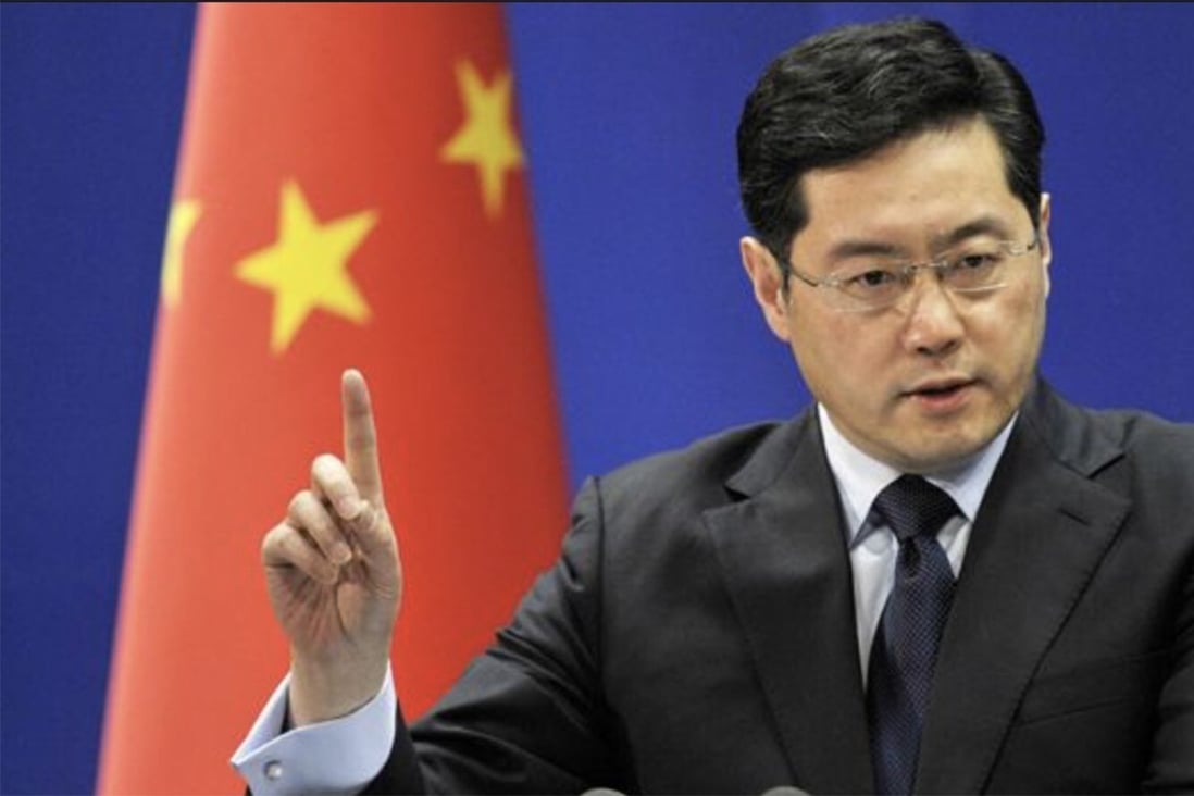 Qin Gang, China’s new ambassador to the United States, is expected to leave for the US on Tuesday. Photo: Xinhua