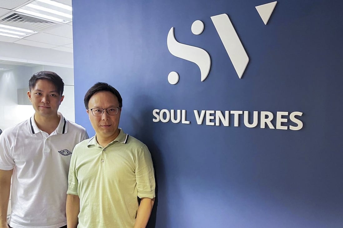 Warren Hui, a partner at Soul Ventures, and Billy So, the investment firm’s co-founder, at its offices in Central in Hong Kong. Photo: Handout