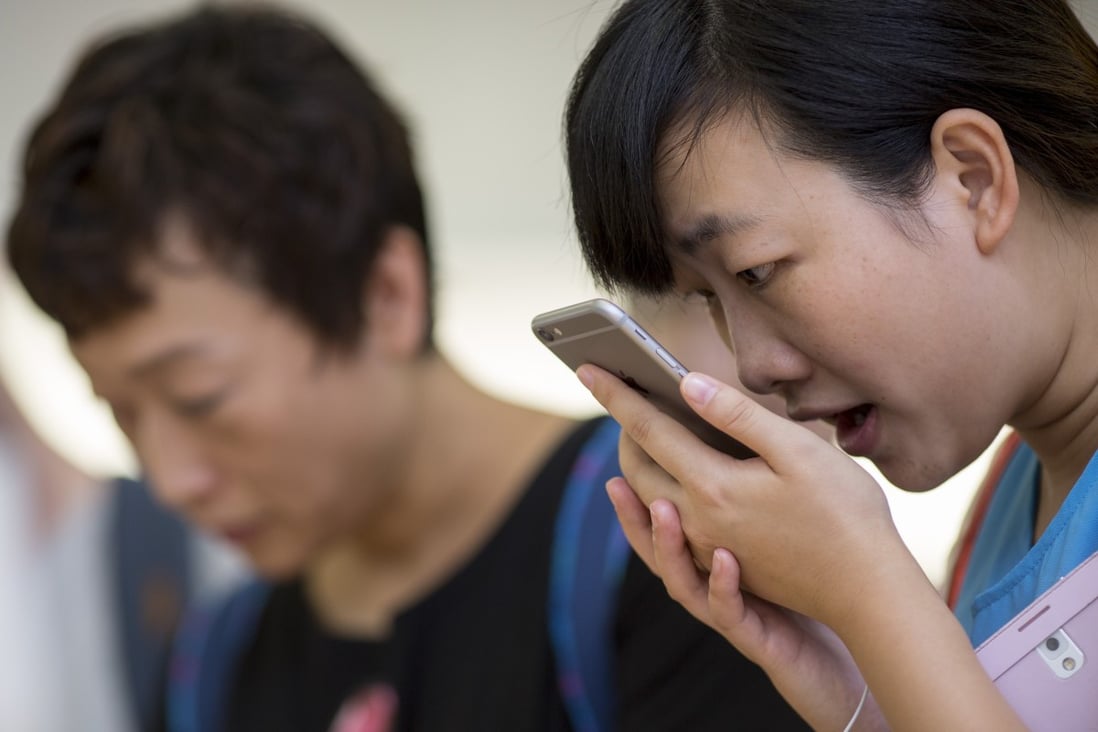 Cupertino, California-based Apple has a strong user base in China but it has suffered some pushback after the US piled pressure on national champion Huawei. Photo: Bloomberg
