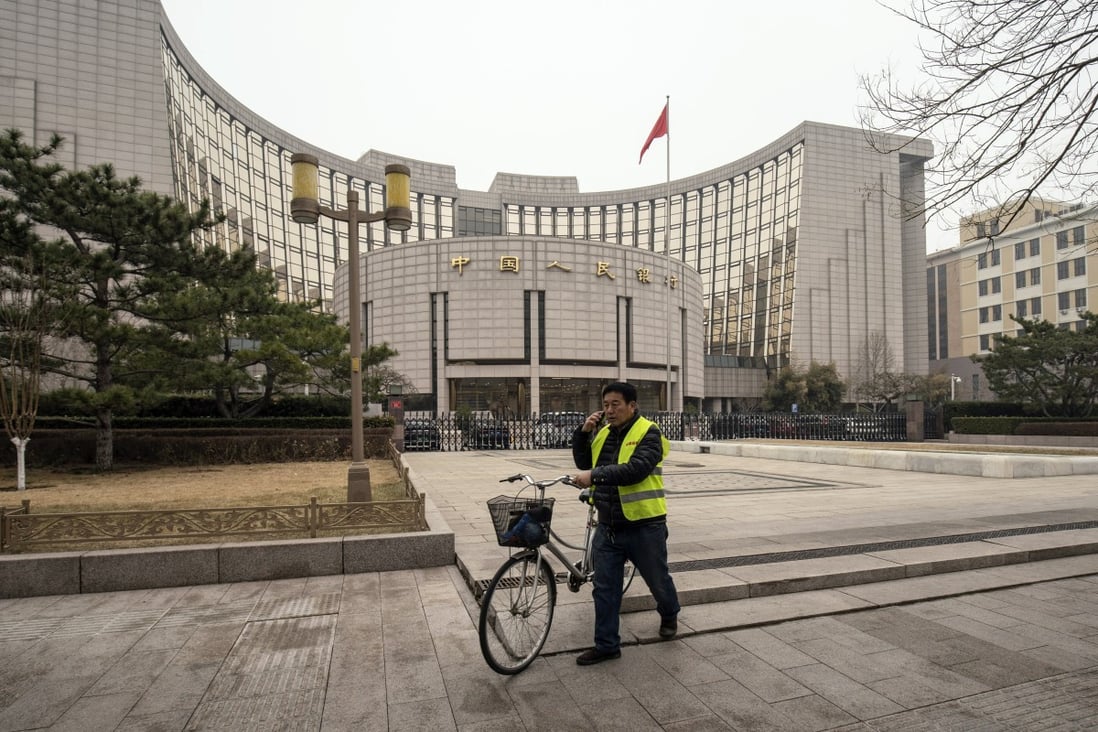 China’s central bank and the China Banking and Insurance Commission say they are launching a ‘de-risking’ campaign. Photo: Bloomberg
