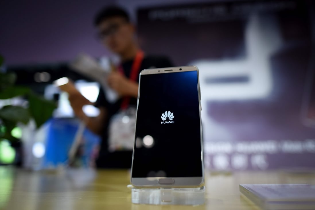 US sanctions-hit Huawei Technologies Co fell out of mainland China’s top five smartphone vendor rankings in the quarter ended June. Photo: Agence France-Presse