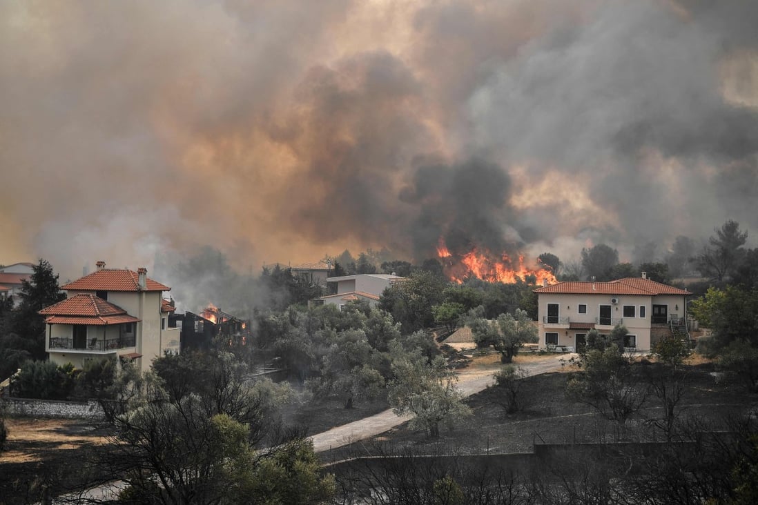 Greece fire