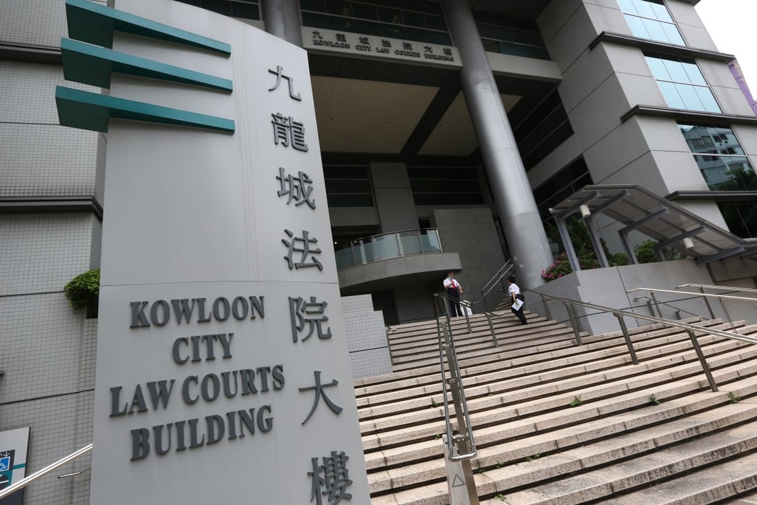 A magistrate at Kowloon City Court on Monday sentenced a former Hong Kong auxiliary police officer to seven weeks in jail. Photo: Nora Tam