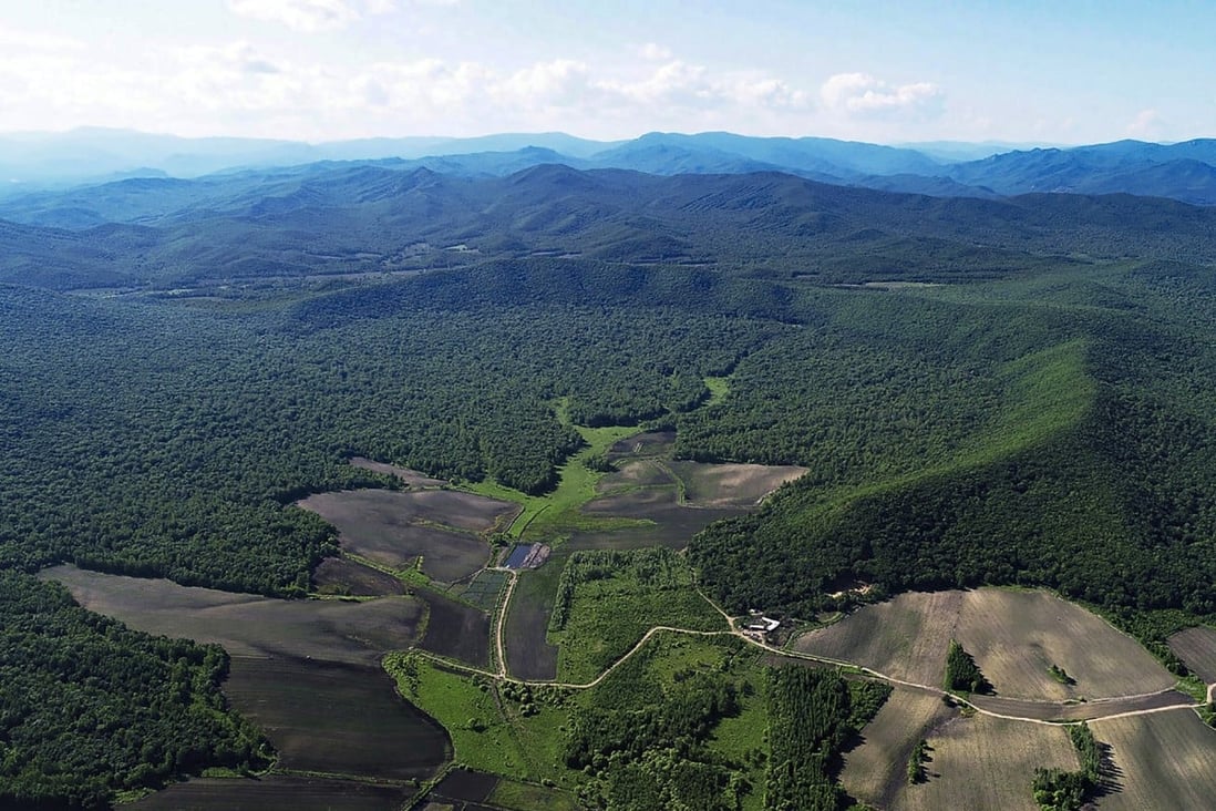 The Yilan crater in Heilongjiang province. Photo: Heilongjiang