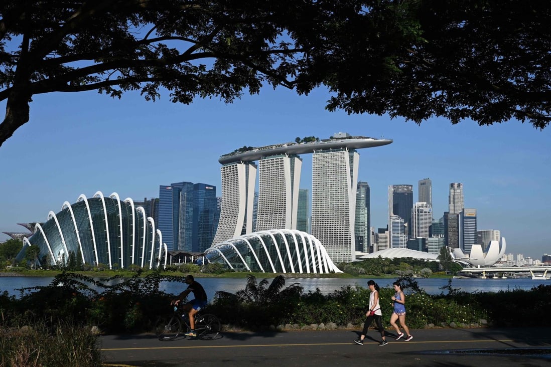 Singapore this week began implementing bifurcated social gathering policies for vaccinated and unvaccinated residents. Photo: AFP