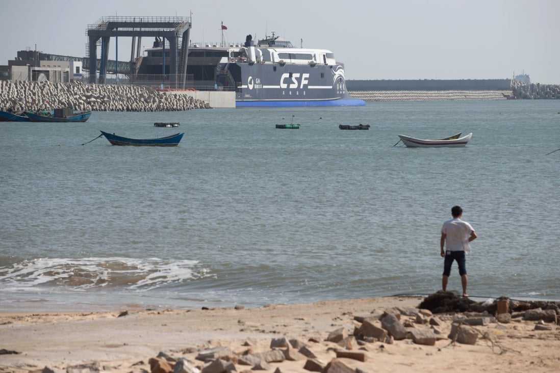 Pingtan island is physically the closest point in mainland China to Taiwan and may have a role in Beijing’s plan to reclaim the self-governing island it considers a rogue province. Photo: AFP