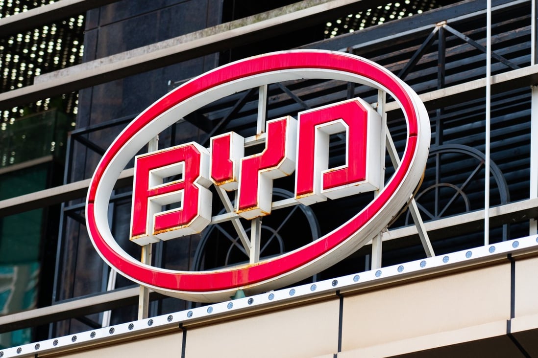 Chinese car and battery maker BYD owns 72.3 per cent of its chip-making unit BYD Semiconductor. Photo: LightRocket via Getty Images