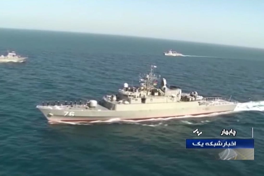Iran takes part in 2019’s joint drills with Russia and China, and the three navies are set to collaborate again in the coming months. Photo: AFP
