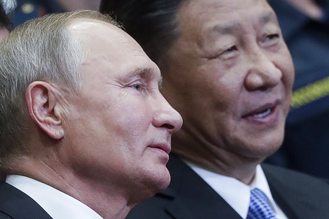 Russian President Vladimir Putin and his Chinese counterpart Xi Jinping spoke by phone on Wednesday. Photo: AP