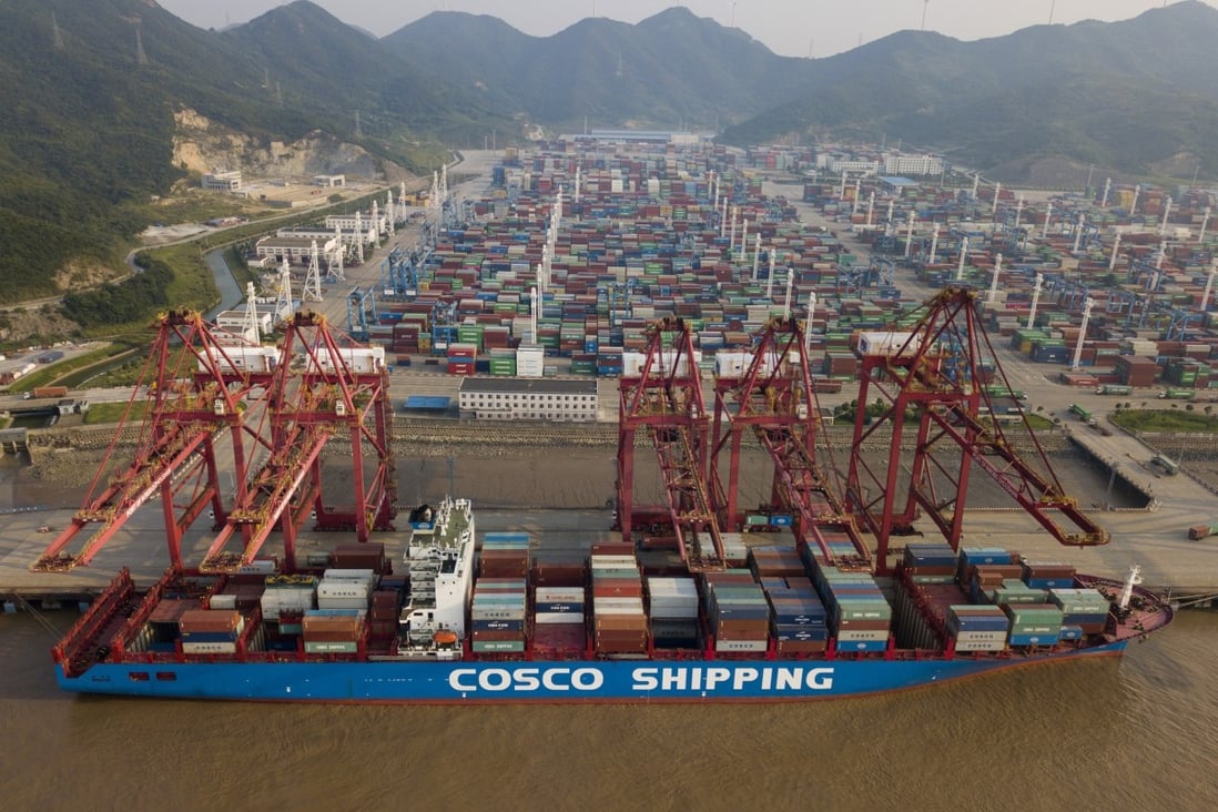 Ningbo-Zhoushan Port handled almost 1.2 billion tonnes of goods in 2020. Photo: Xinhua
