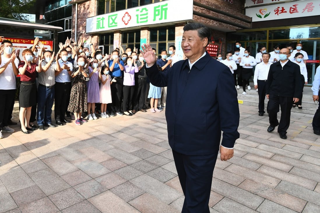 President Xi Jinping visited Chengde in the northern province of Hebei this week, where he visited several projects including an elderly care facility. Photo: Xinhua