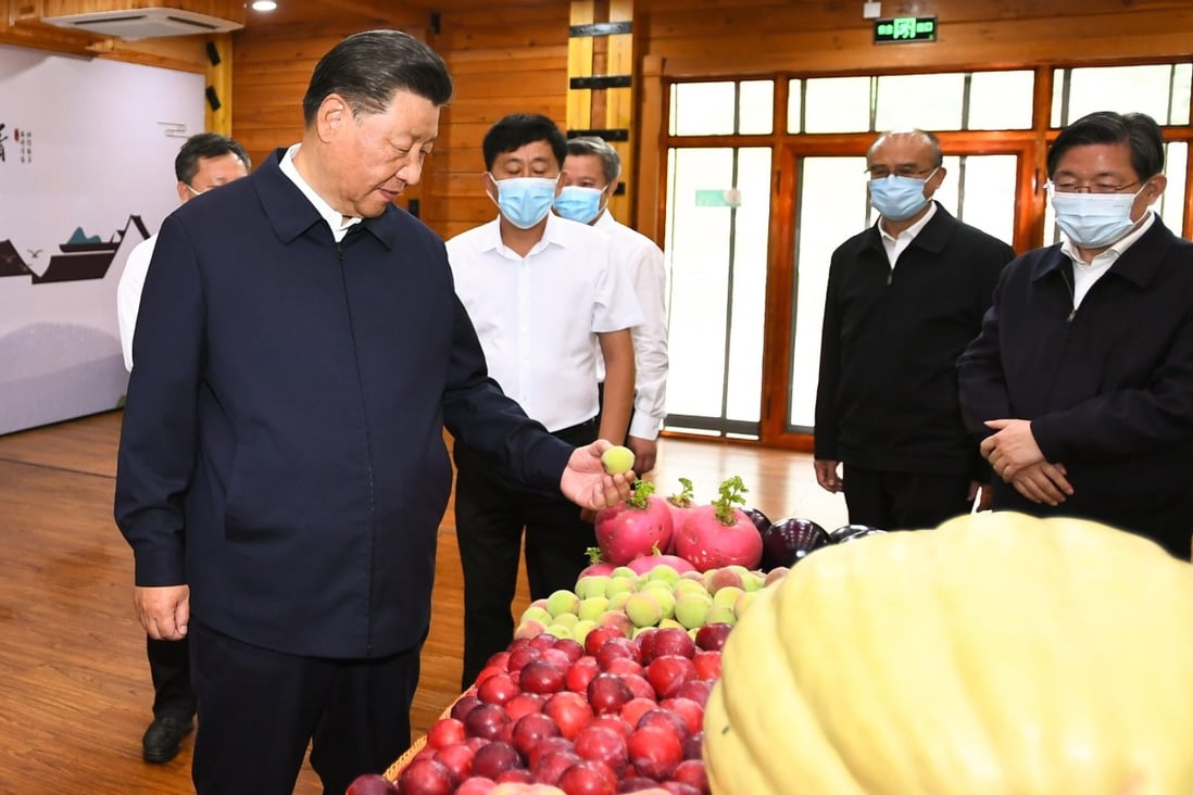 President Xi Jinping’s rhetoric on common prosperity has surged this year – evidence of the Communist Party’s commitment to closing the country’s yawning wealth gap. Photo: Xinhua
