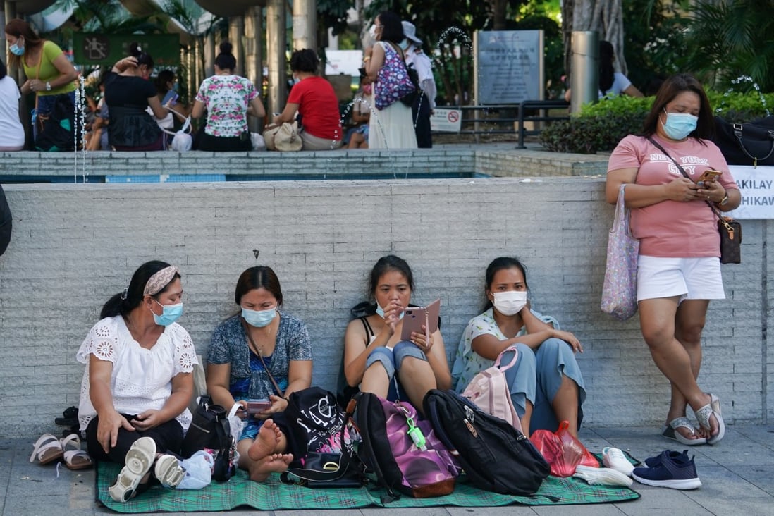 Hong Kong has about 370,000 domestic helpers, mostly from the Philippines and Indonesia. Photo: Felix Wong