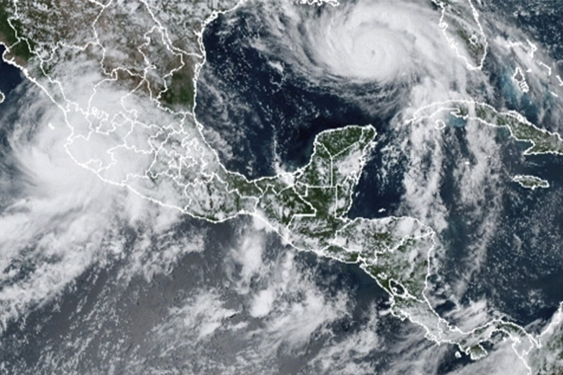 Hurricane ida landfall